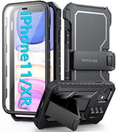 iPhone 11 iPhone XR Case Drop Protection Rugged with Belt-Clip Holster & Kickstand - FNTCASE OFFICIAL